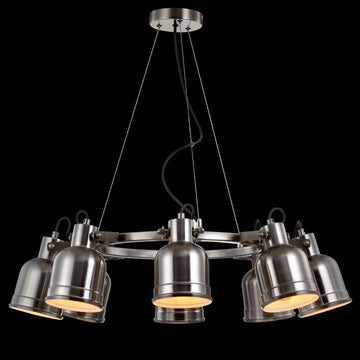Liam 20" Metal LED Chandelier - JONATHAN Y